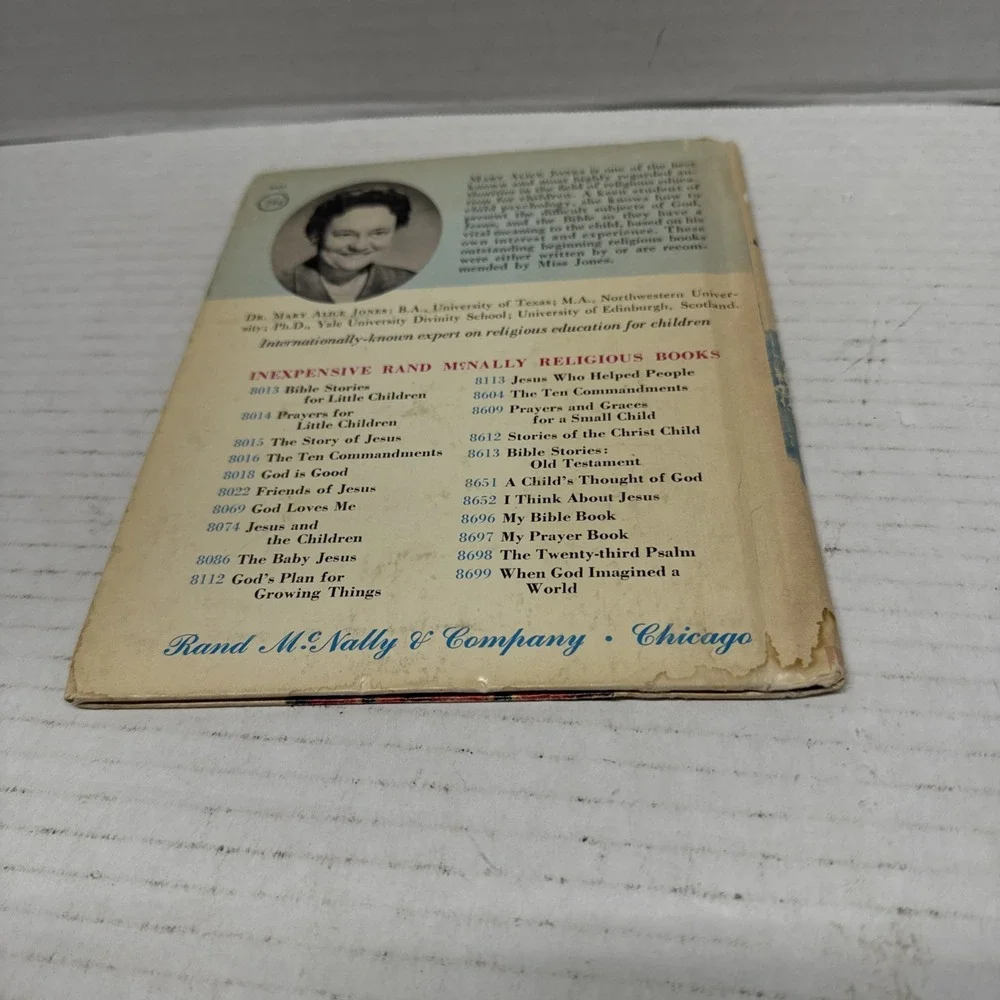The Ten Commandments For Children - Mary Alice Jones (Hardcover, 1956) Vintage